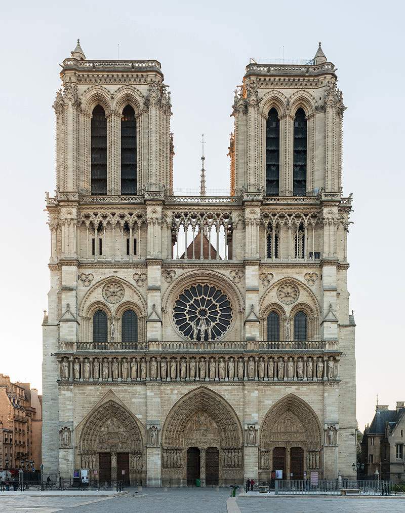 A fundraiser to restore Notre Dame Cathedral.