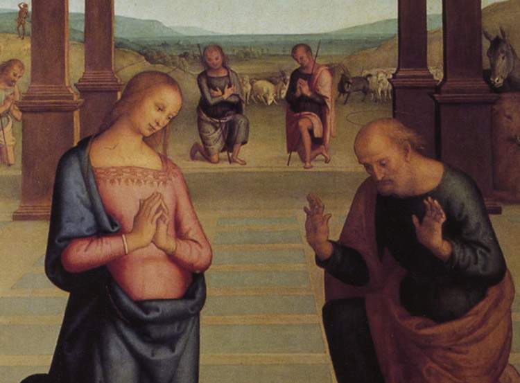 L'Adorazione dei Pastori del Perugino se ne va in trasferta natalizia a Milano