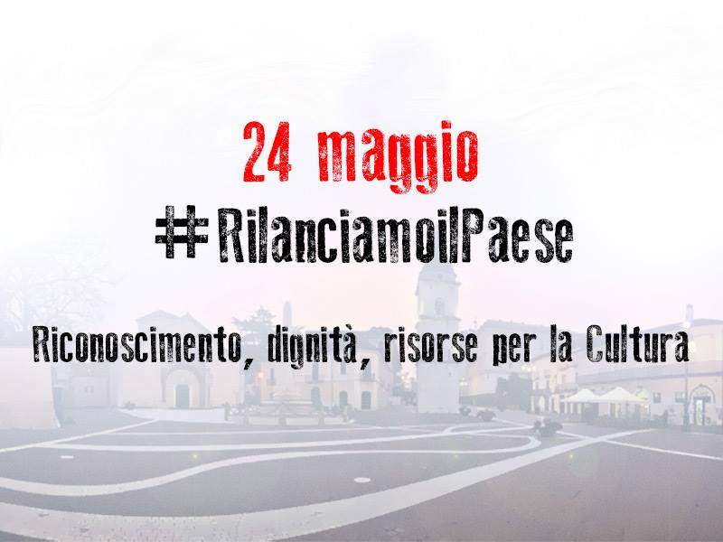 Tomorrow #RilanciamoilPaese: mobilization to affirm the importance of cultural work