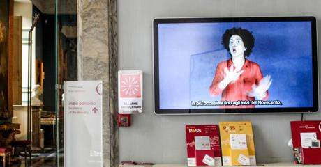 Art welcomes you: sign language videos arrive in Rome's museums