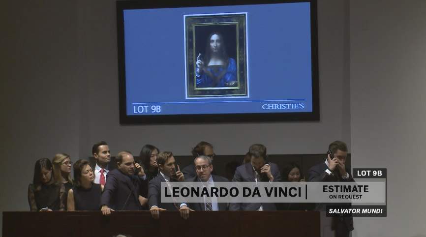 Record for Salvator Mundi: sold for $450 million, it is the most expensive work in history