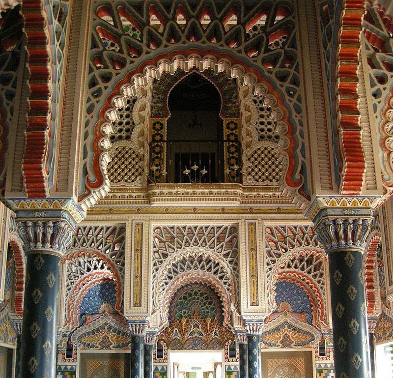 Bought at auction from the Arabs the Castle of Sammezzano