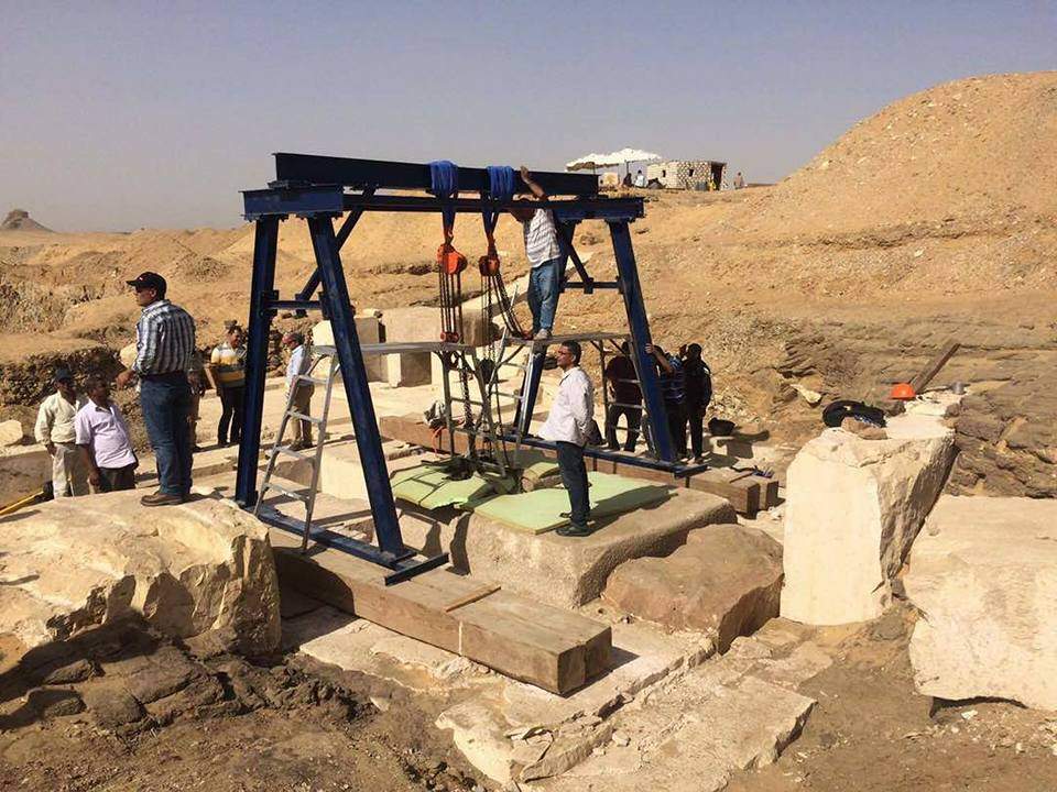 Égypte : découverte de la chambre funéraire probable d'une princesse à Dahchour