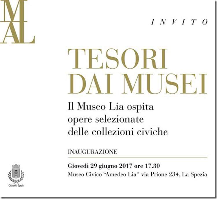 Treasures from museums at the Lia Museum in La Spezia