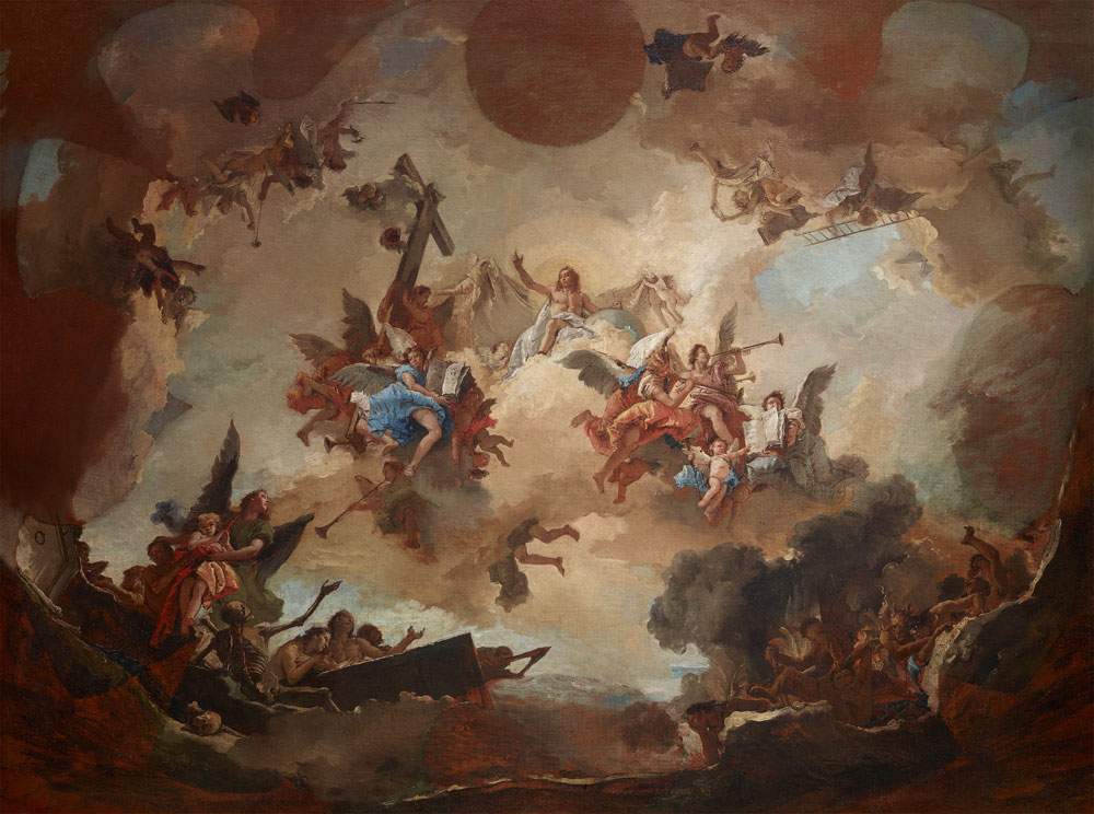 Tiepolo's Final Judgment at the center of an exhibition at the Hermitage