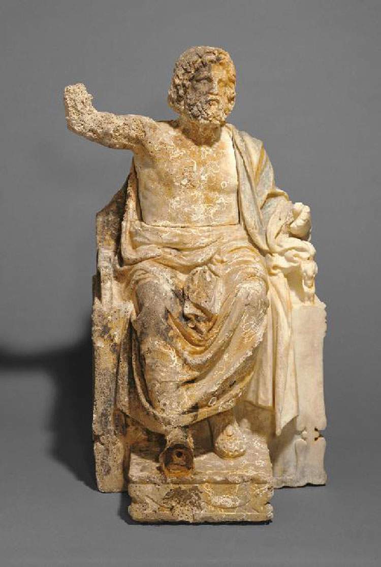 Le Getty Museum de Malibu restitue à l'Italie la statue de Zeus qui lui a été volée