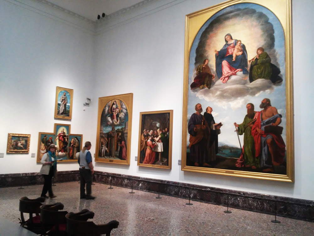 Sala XIV della Pinacoteca di Brera. Foto: Finestre sull'Arte