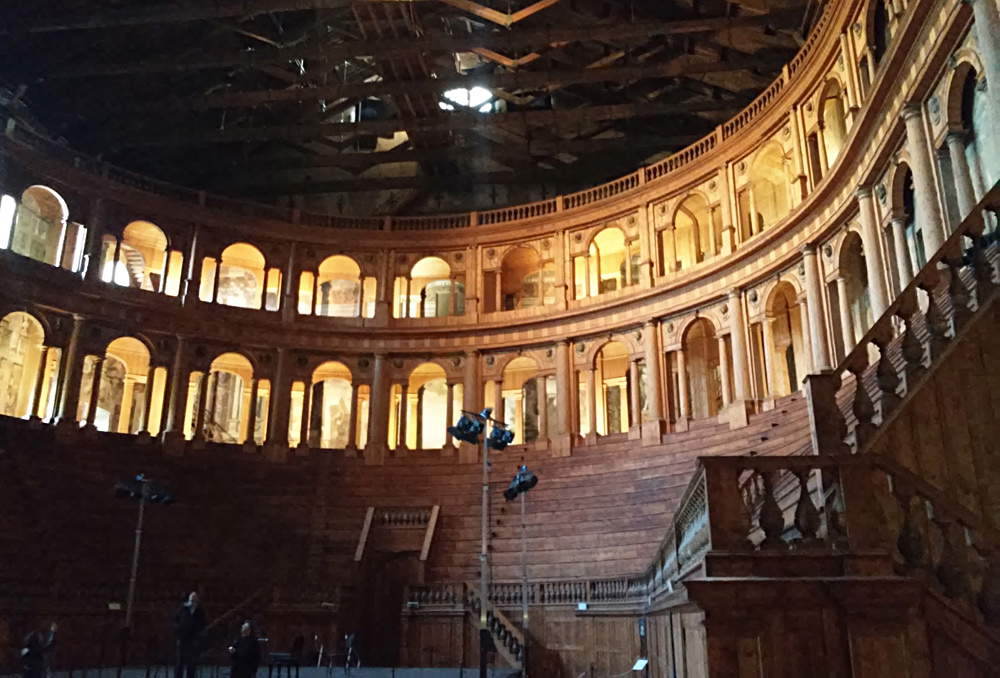 Teatro Farnese, parte del Complesso monumentale della Pilotta di Parma