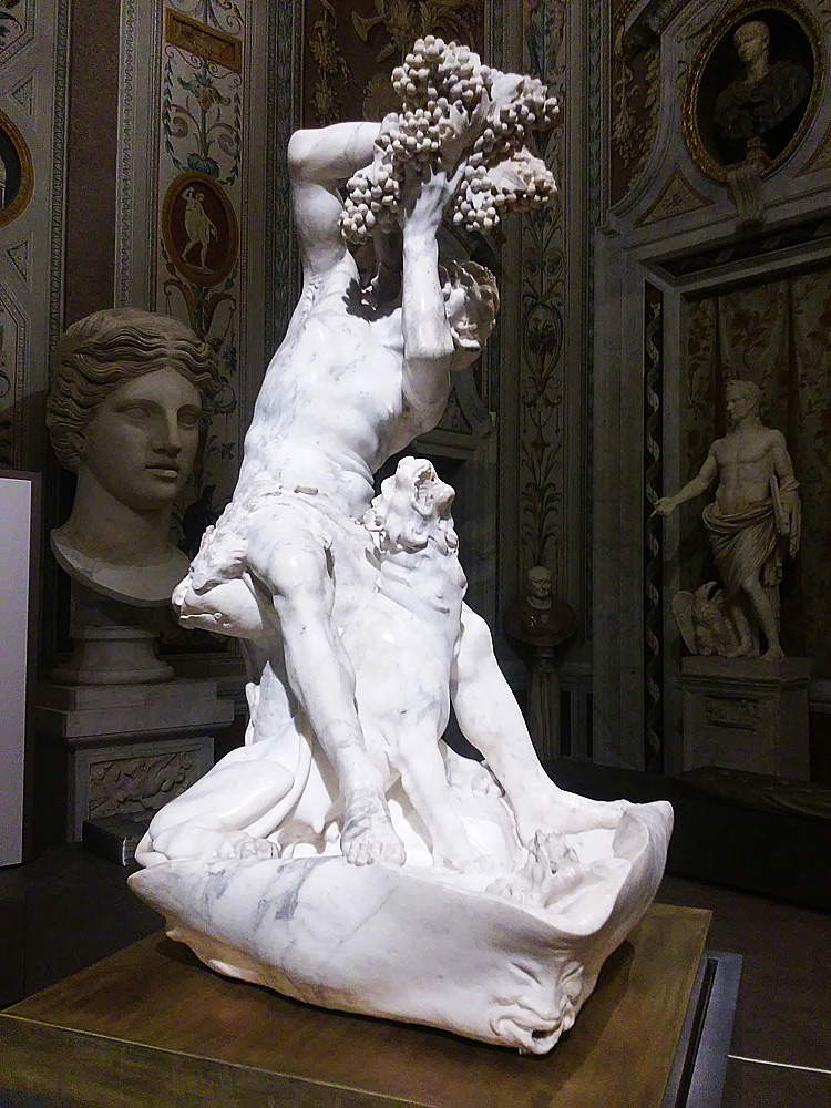 Pietro Bernini, Satiro a cavallo di una pantera