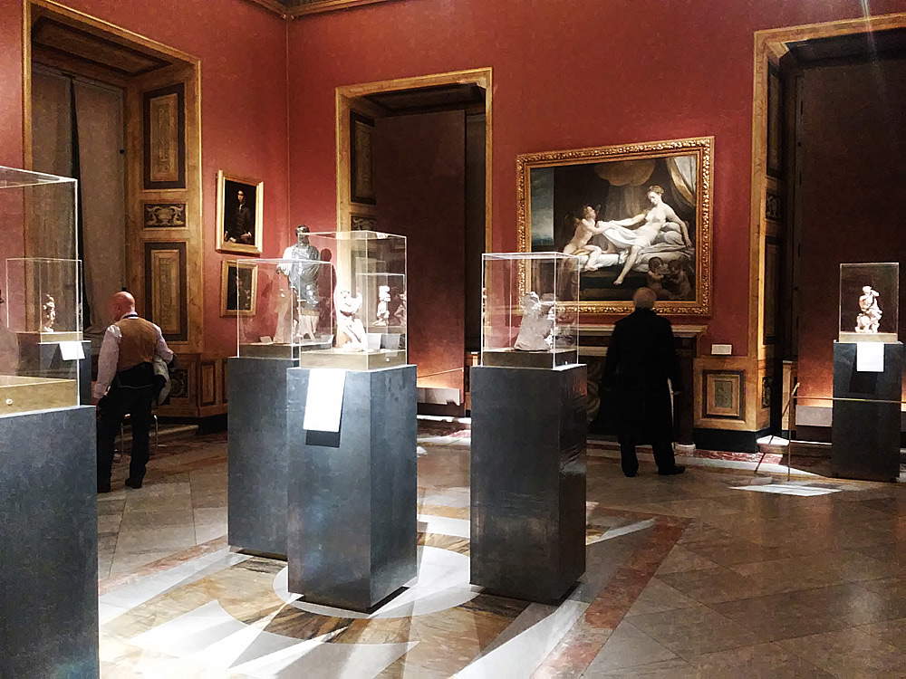 La sala dedicata al mestiere dello scultore