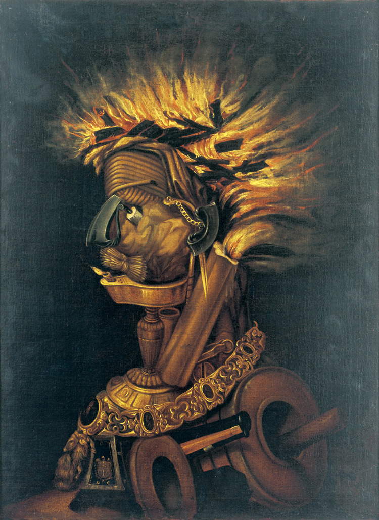 Giuseppe Arcimboldi (?), Il Fuoco