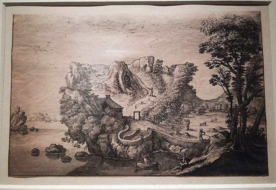 Wenceslaus Hollar, Paesaggio antropomorfo