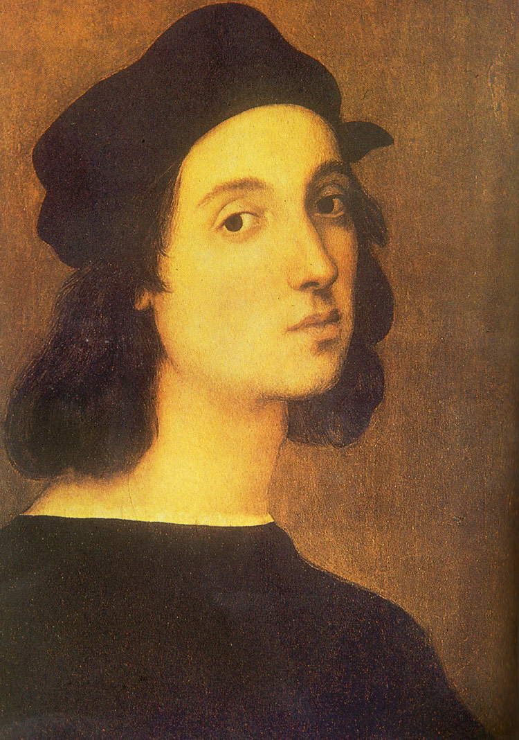 Raffaello, Autoritratto