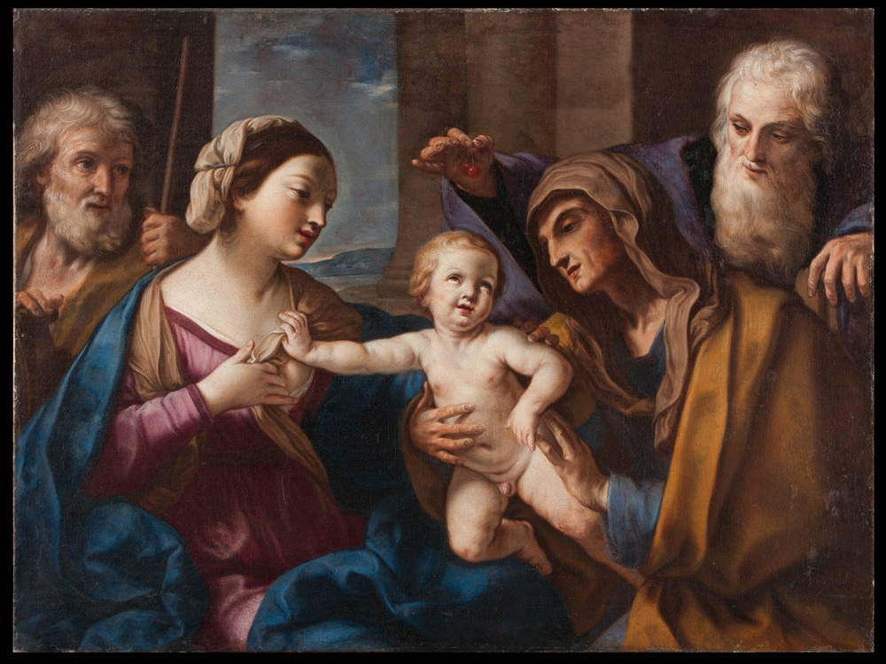 Elisabetta Sirani, Sacra famiglia con sant'Anna e san Gioacchino