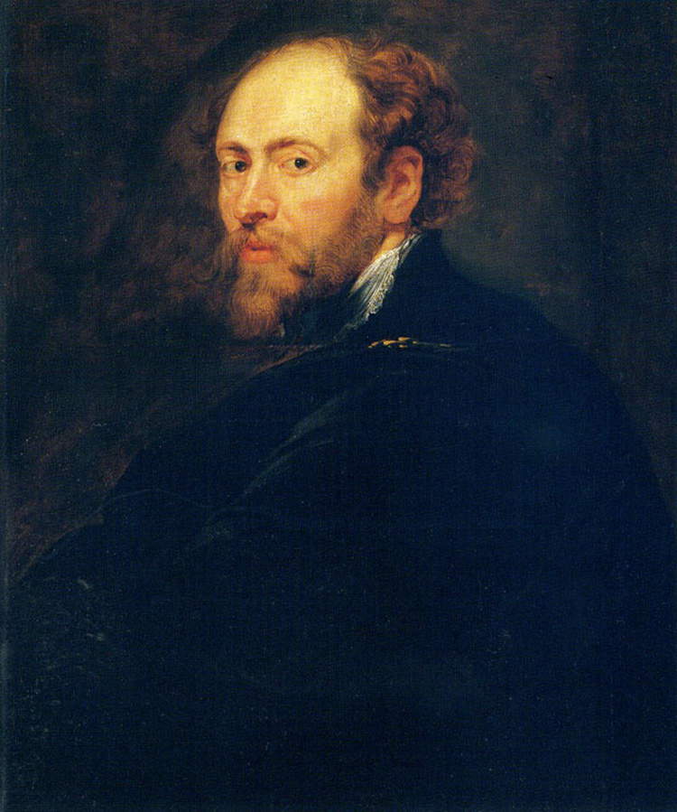 Pieter Paul Rubens, Selbstbildnis (Uffizien)