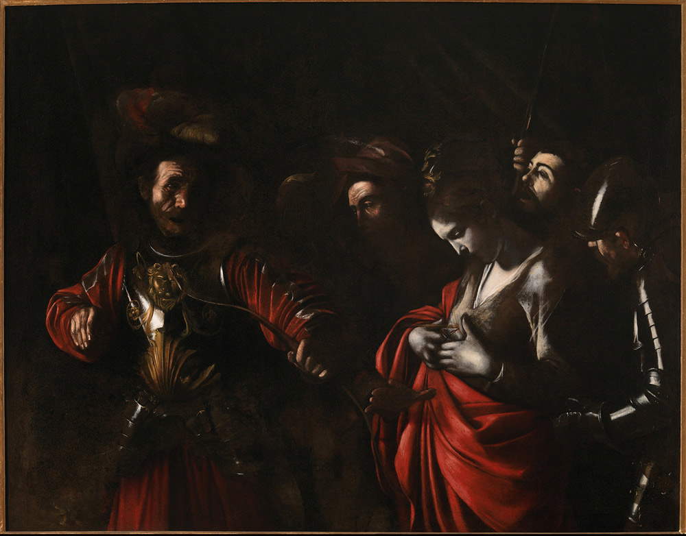 Caravaggio, Martirio di santÂ’Orsola (1610; olio su tela, 143 x 180 cm; Napoli, Collezione Intesa Sanpaolo, Gallerie dÂ’Italia - Palazzo Zevallos Stigliano)