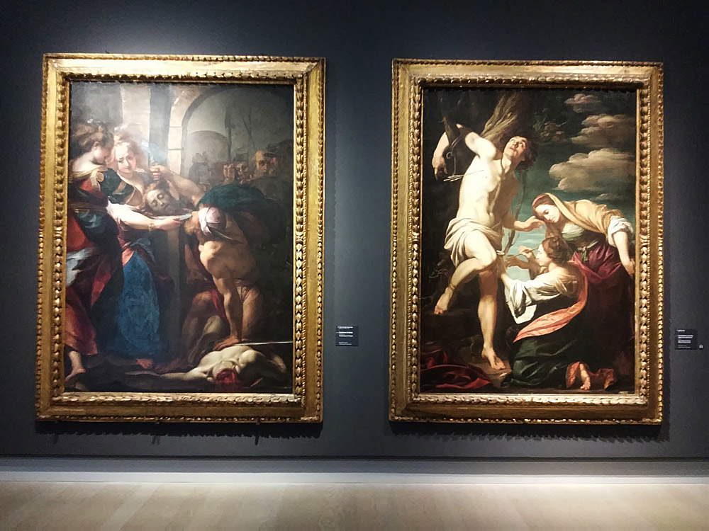 La comparaison entre Giulio Cesare Procaccini et Simon Vouet. Ph. Crédit Fenêtres sur l'art