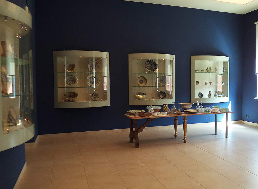 Una sala del Museo della Ceramica di Montelupo