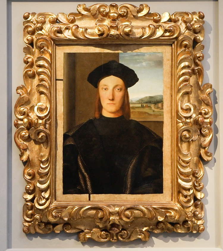 Raffaello, Ritratto di Guidobaldo da Montefeltro. Ph. Credit Finestre sull'Arte
