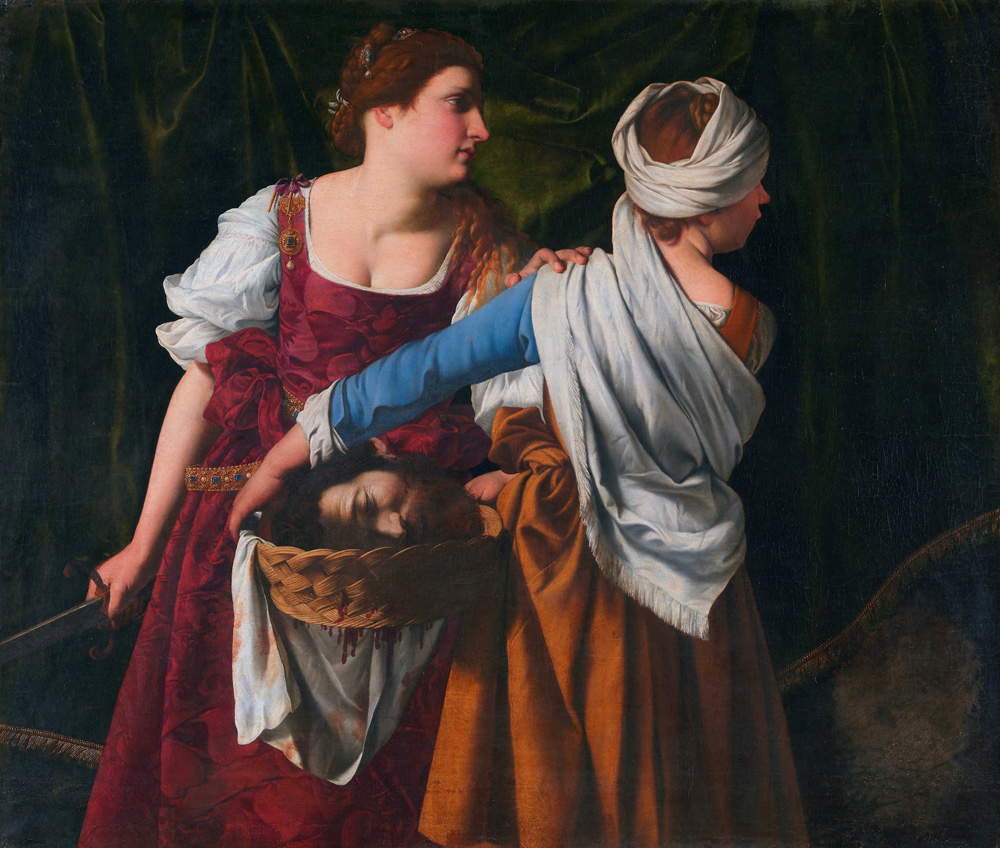 Orazio Gentileschi, Giuditta con la sua ancella