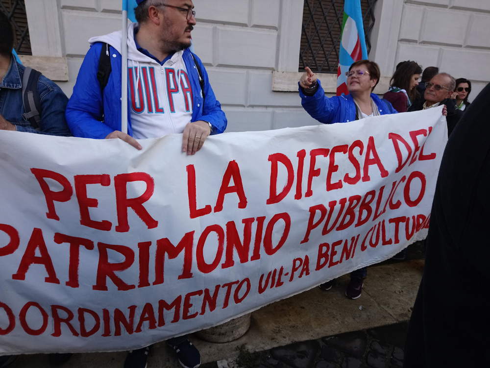 Momenti della manifestazione per la cultura del 6 ottobre