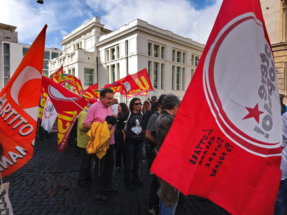 Momenti della manifestazione per la cultura del 6 ottobre