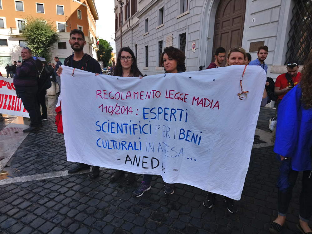 Momenti della manifestazione per la cultura del 6 ottobre