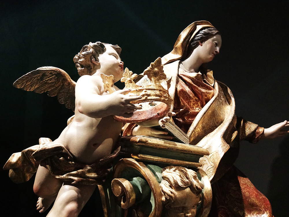 Immagini dalla mostra Maragliano 1664-1739. Lo spettacolo della scultura in legno a Genova