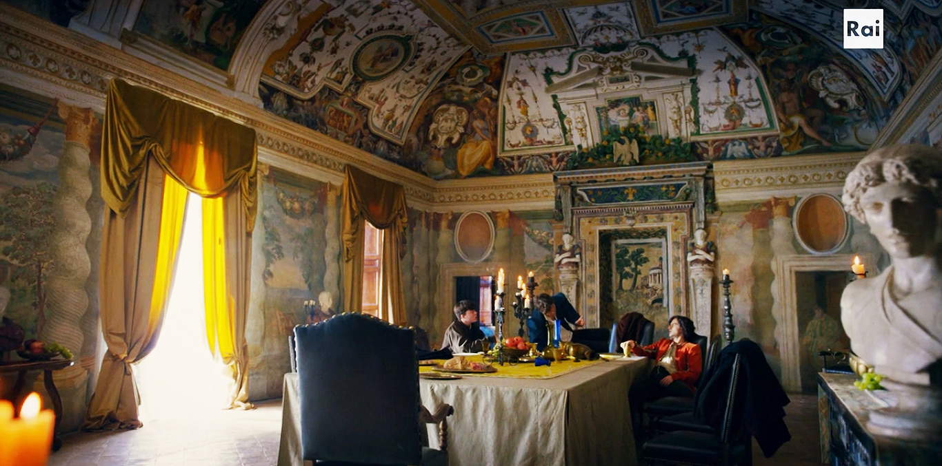 Fiction: il salone del Palazzo dei Medici (Firenze)
Fiction: il salone del Palazzo dei Medici (Firenze)