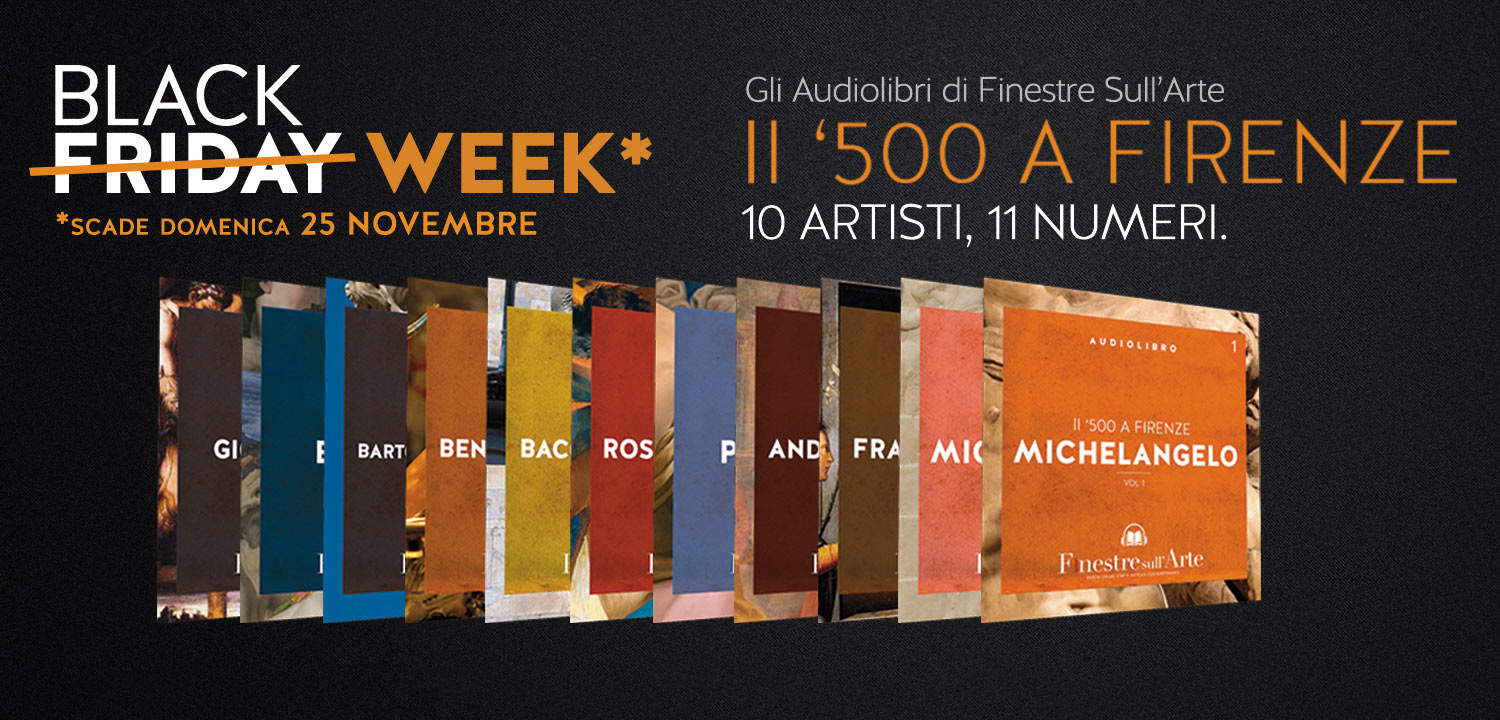 Offerta speciale Black Week sugli audiolibri di Finestre sull'Arte