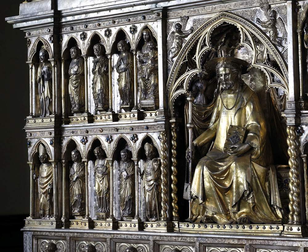 Pistoia, Antonio Paolucci parle de l'autel en argent de San Iacopo, un chef-d'œuvre de l'orfèvrerie du XIIIe siècle.