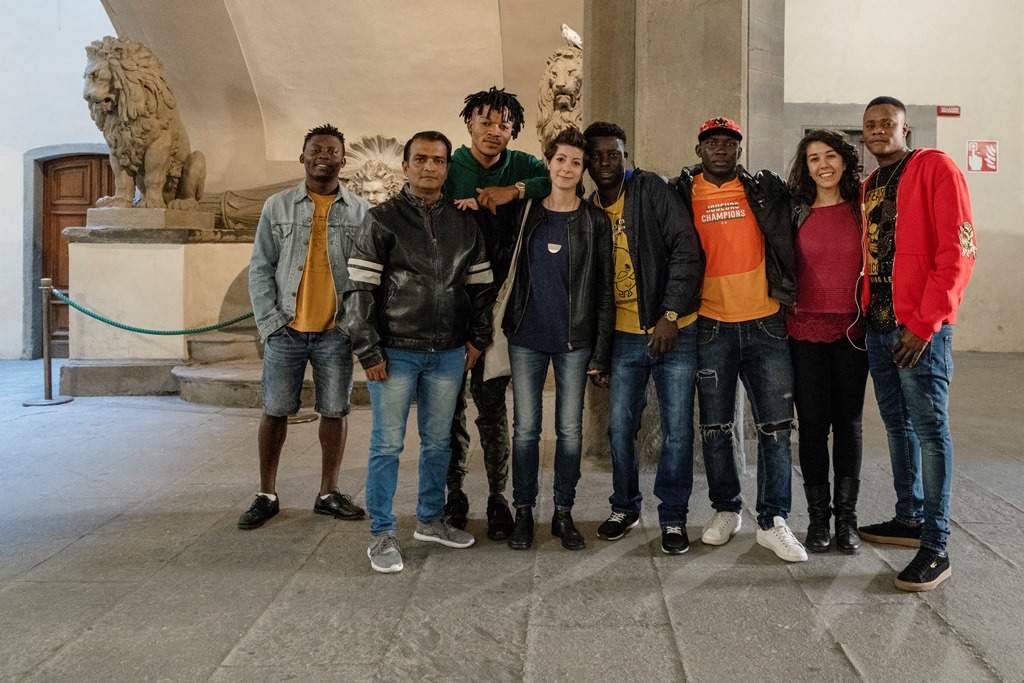 Les migrants dans les musées de Florence, précisions sur le projet