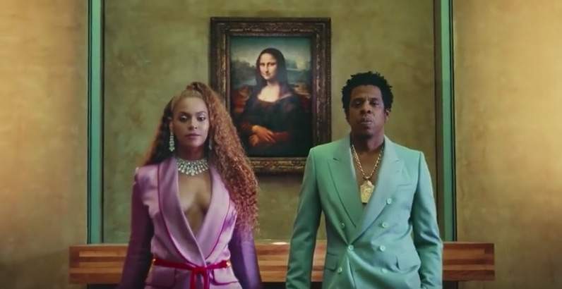 Surprise: BeyoncÃ© and Jay Z shoot the video for their new song at the Louvre. Can you recognize the artworks?