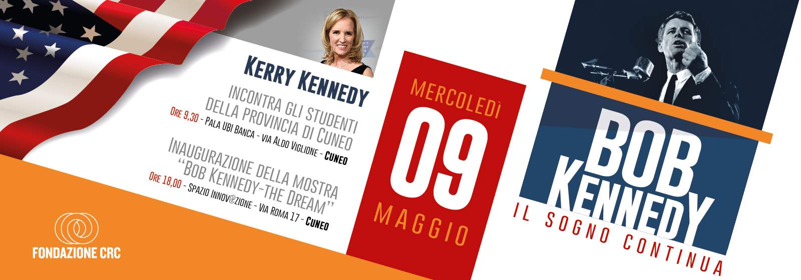 An exhibition in Cuneo traces the life of Bob Kennedy
