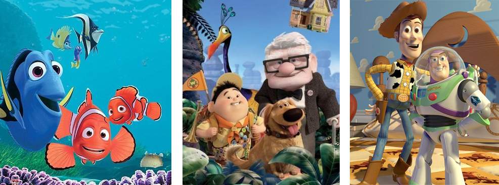 Une exposition à Rome célèbre les chefs-d'œuvre de Pixar, de Up à Toy Story, de Nemo à Coco.