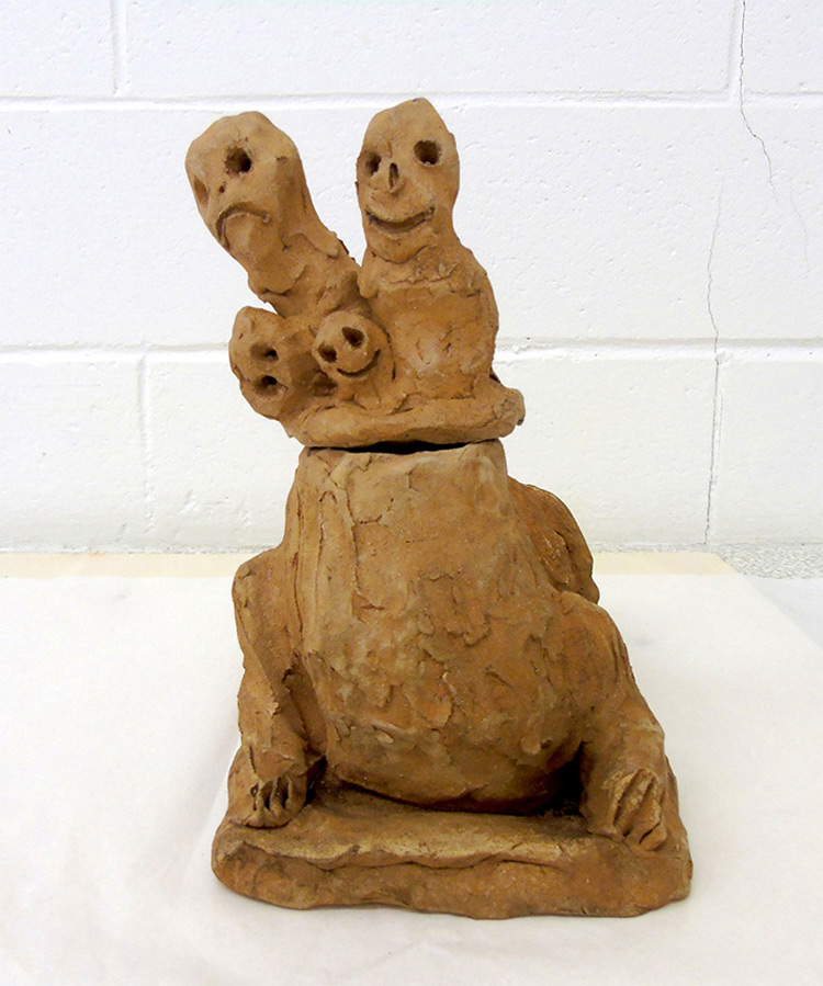 Evgenij Antufiev, Sin título (2017; Collezione Maramotti)