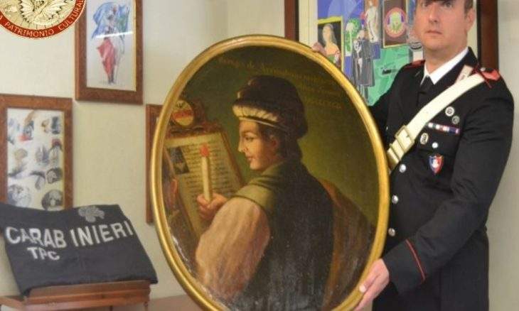 Messina, carabinieri find a Flemish school painting stolen 30 years ago