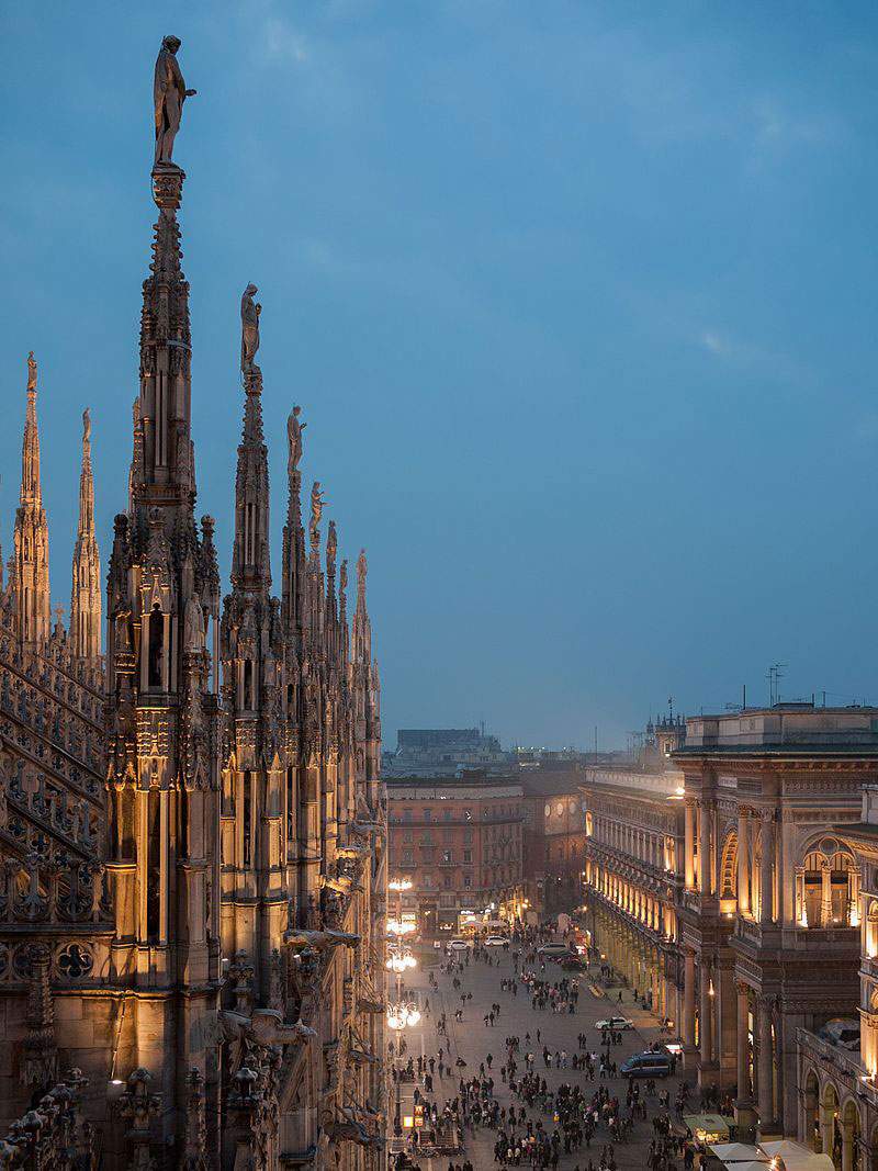 Nouvel éclairage extérieur pour la cathédrale de Milan