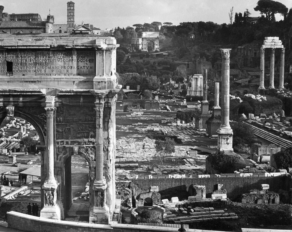 La ville éternelle : Rome vue par le monde anglo-saxon