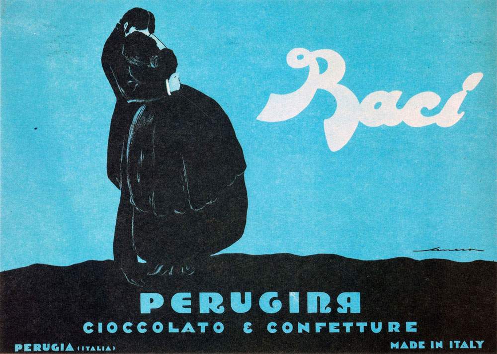 The father of Baci Perugina on display in Treviso