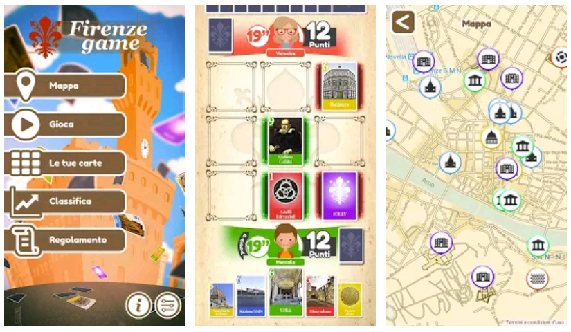 Florence Game: a free app teaches children and teens about the history of Florence