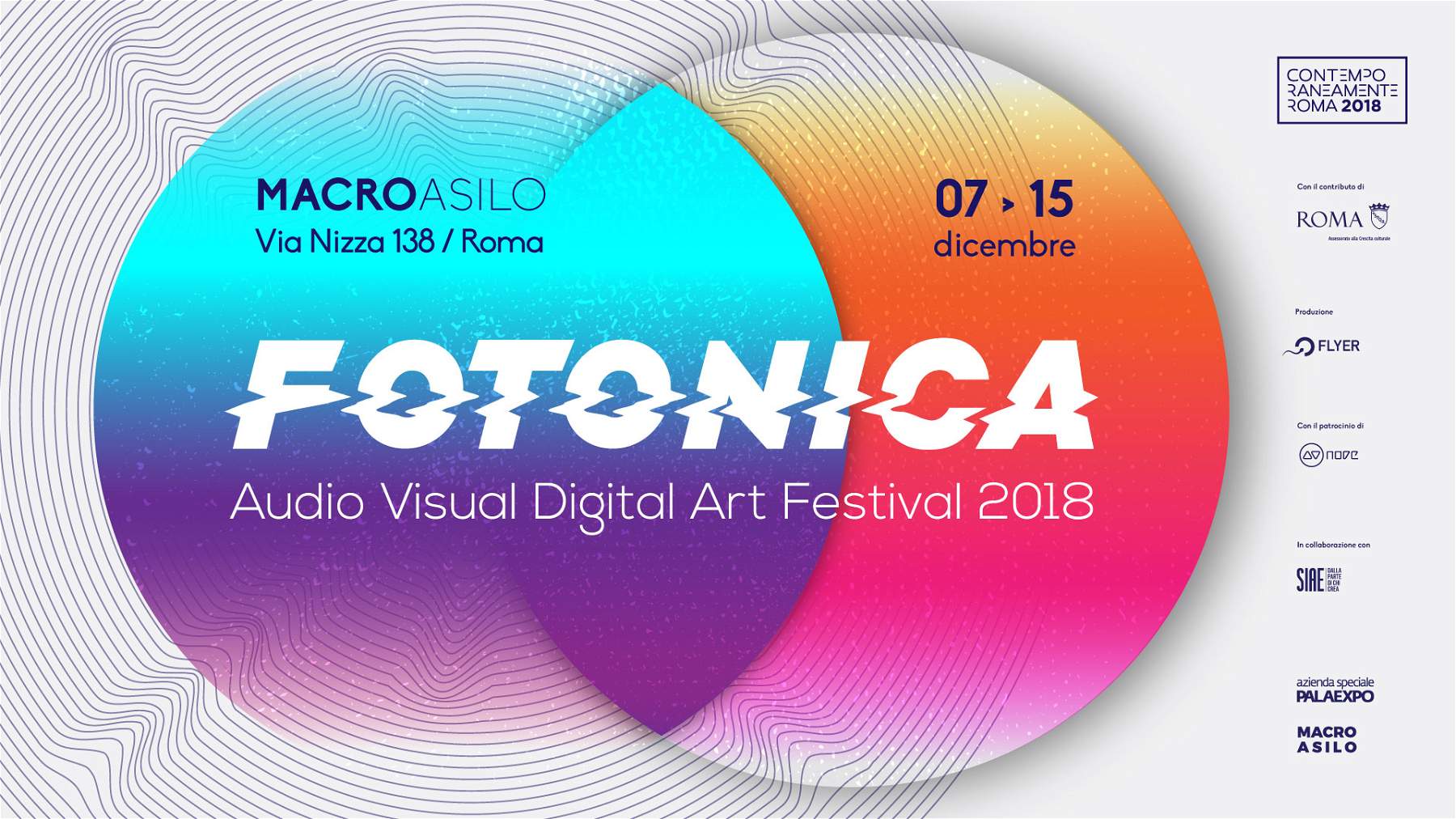 La deuxième édition du festival Fotonica au MACRO Asilo à Rome