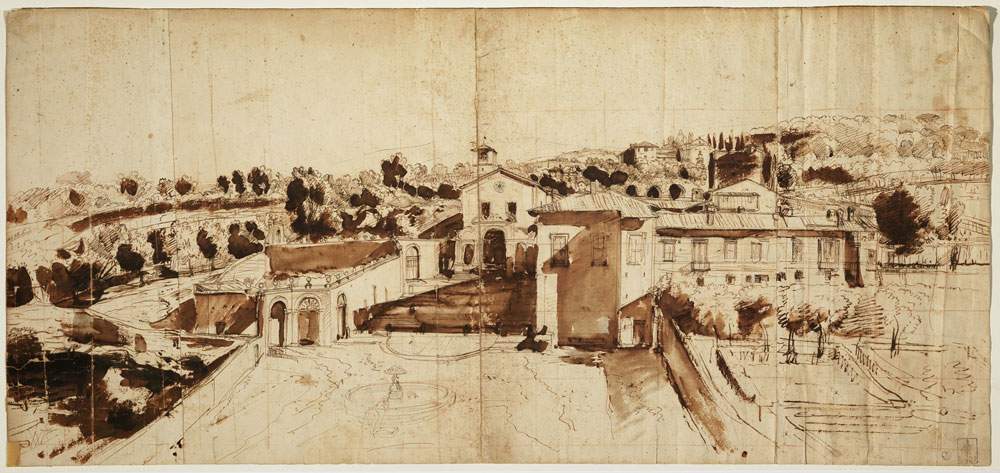 Uffizi acquires a drawing by Gaspar van Wittel