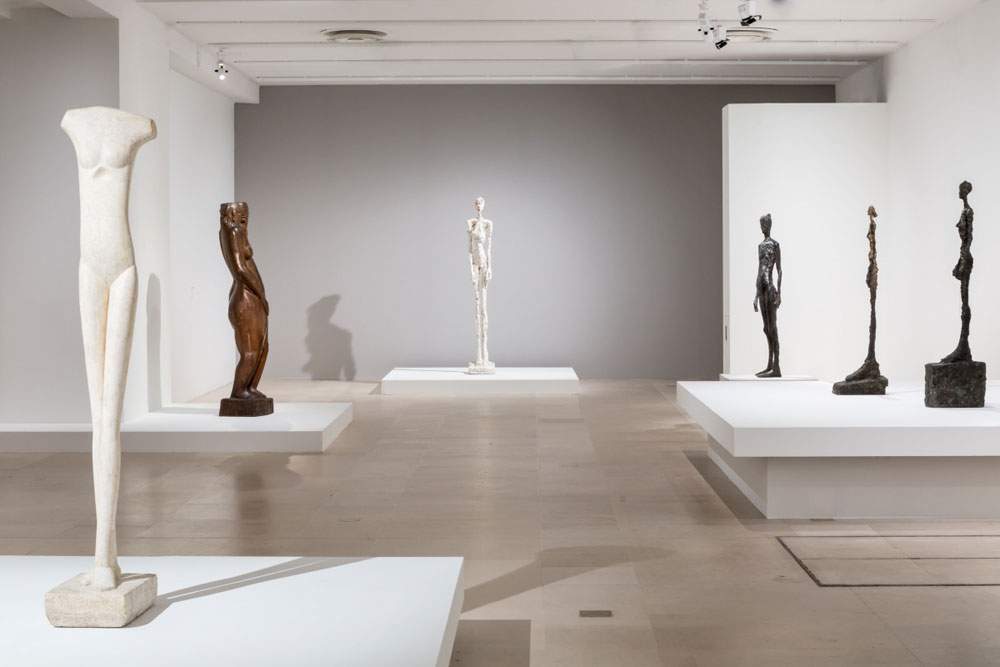 Giacometti dialogue avec des artistes classiques et ses contemporains au musée Maillol à Paris
