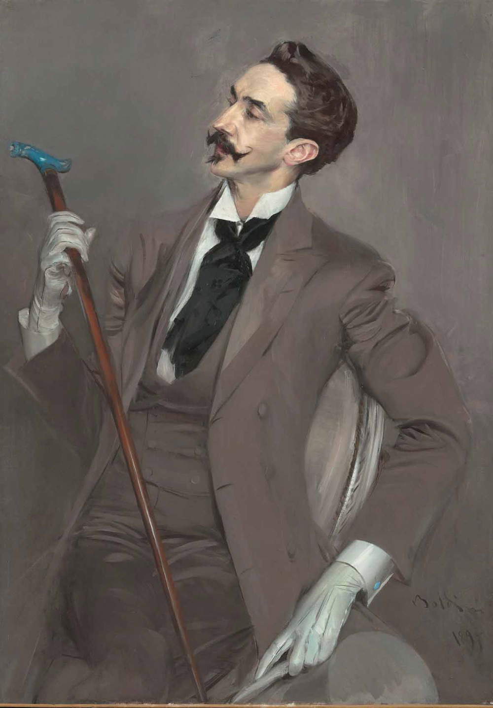 Giovanni Boldini, El conde Robert de Montesquiou (1897; óleo sobre lienzo; París, Mus&eacute;e d'Orsay París) &copy; RMN-Grand Palais (Mus&eacute;e d'Orsay) / Herv&eacute; Lewandowski