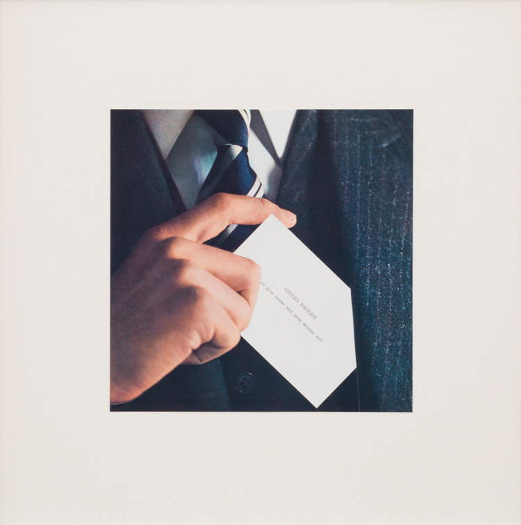 Giulio Paolini, Et quid amabo nisi quod &aelig;nigma est? (1969-70; Collage sobre papel). &copy; Giulio Paolini Fotografía Adam Reich. Cortesía de la Fundación Giulio y Anna Paolini, Turín.