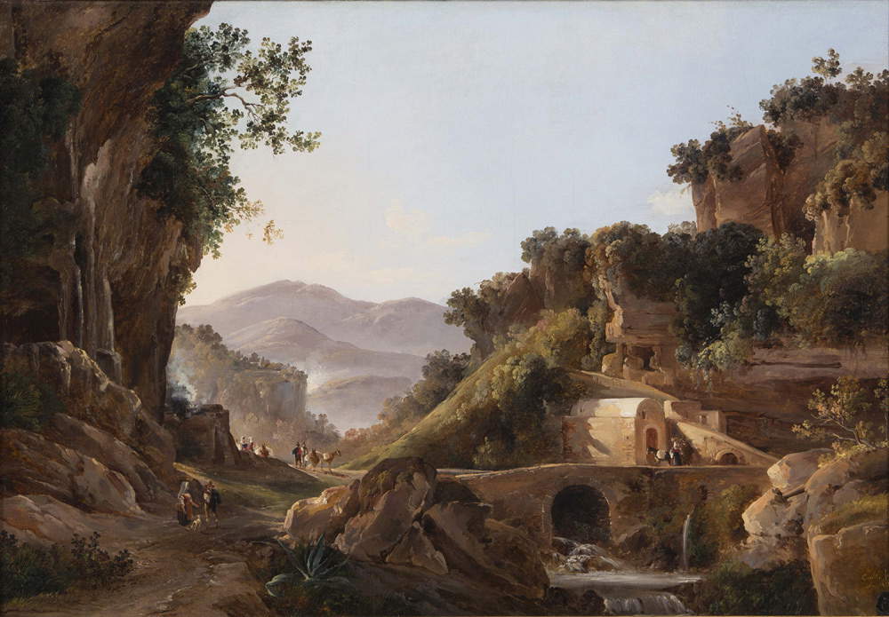 Gonsalvo Carelli, Cava De&rsquo; Tirreni (1857; Collezione privata)