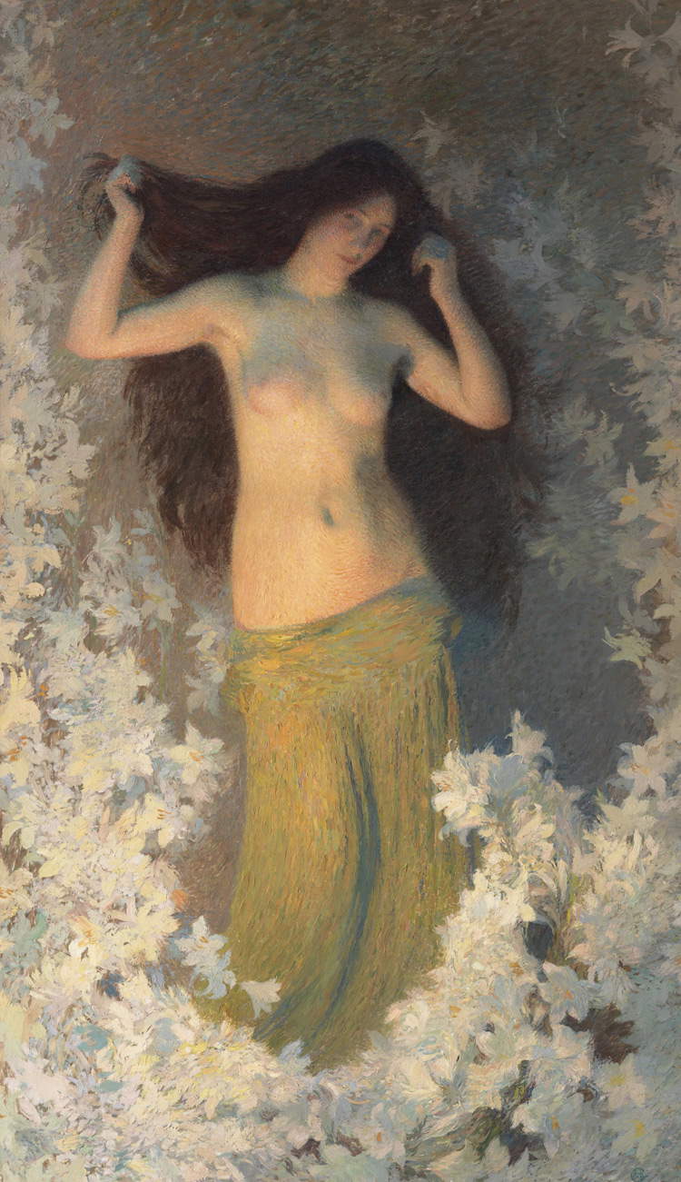 Henri Martin, Beauté (1900; Öl auf Leinwand, 189,5 x 109,9 cm)
