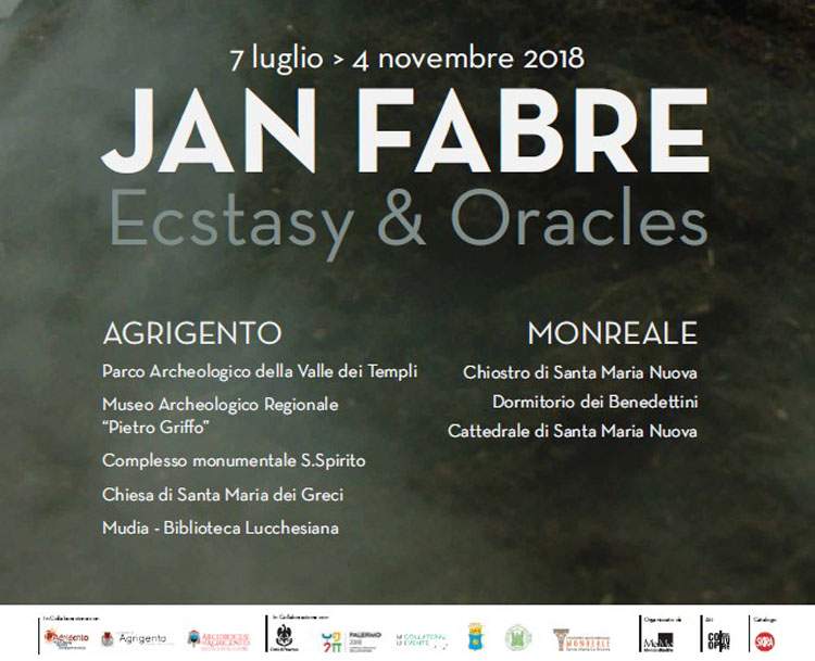 Ecstasy & Oracles : la nouvelle exposition de Jan Fabre à Agrigente et Monreale