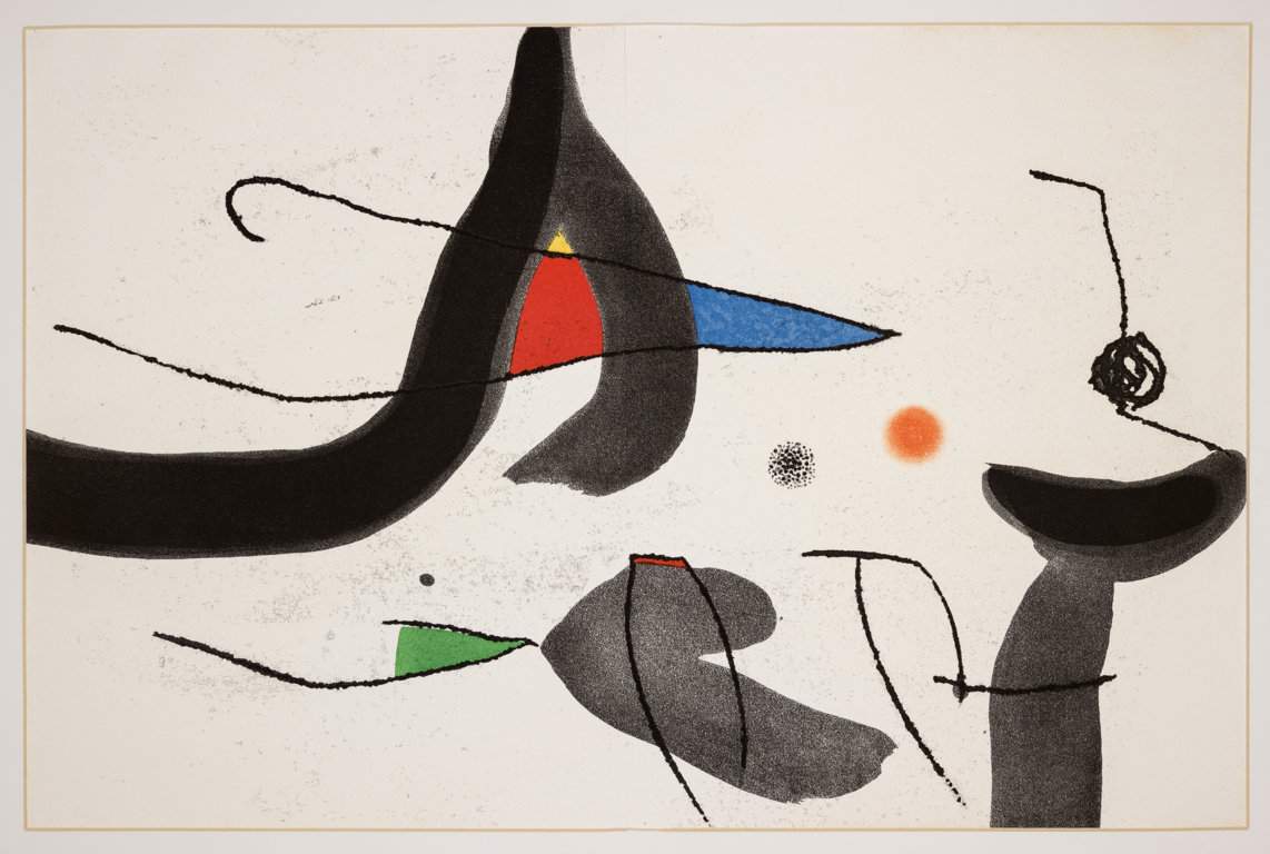 Exposition des œuvres graphiques de Miró à Castiglione del Lago